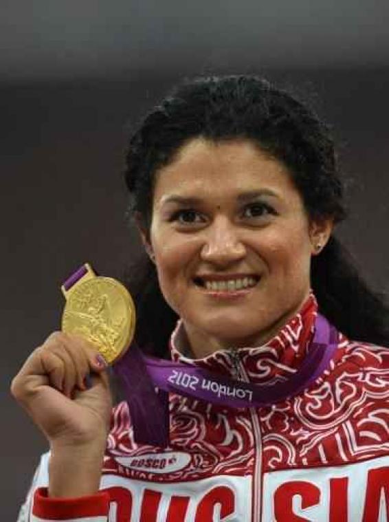 Olympisch kampioene Tatyana Lysenko moet medaille van Londen inleveren