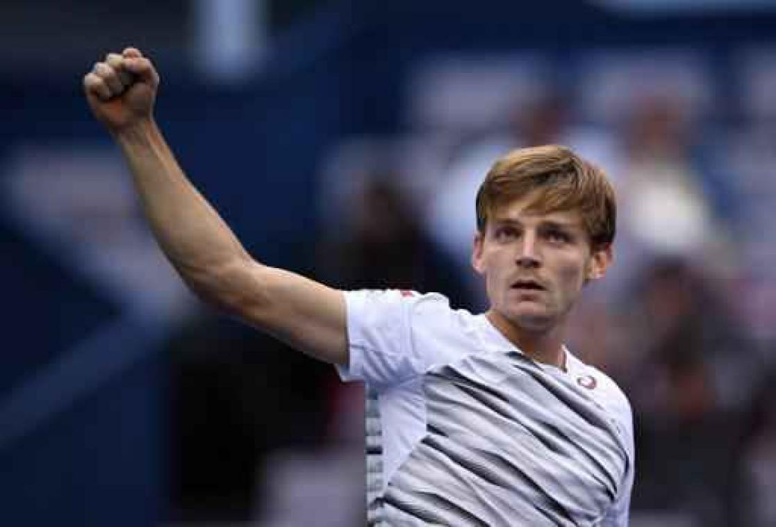 David Goffin staat in derde ronde in Shanghai