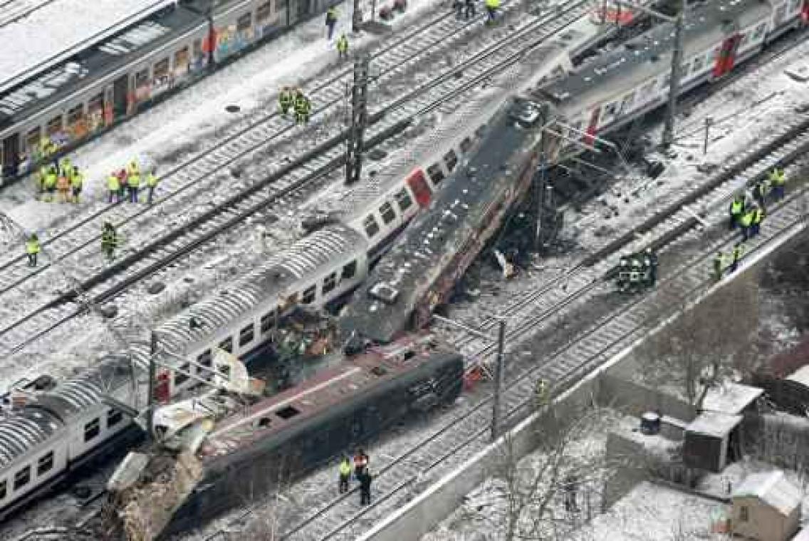 Gerechtelijk onderzoek naar treinramp Buizingen afgesloten
