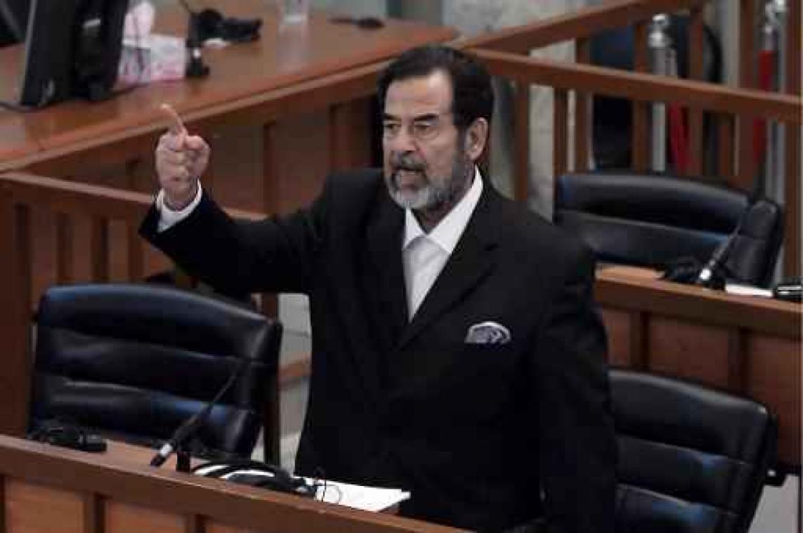 Saddam Hoessein had folterkamer in New York