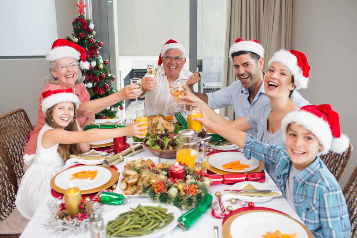 Met kerst eten we het equivalent van 12 Big Mac's