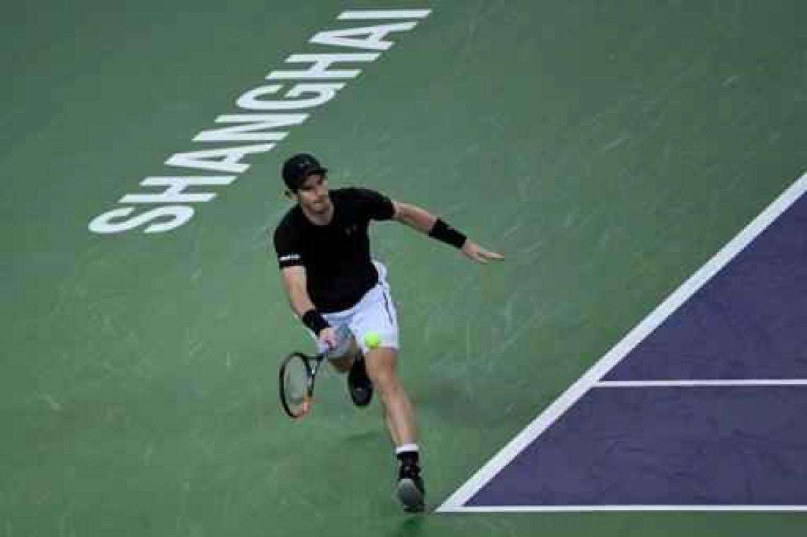 ATP Shanghai - Andy Murray in finale tegen Roberto Bautista Agut