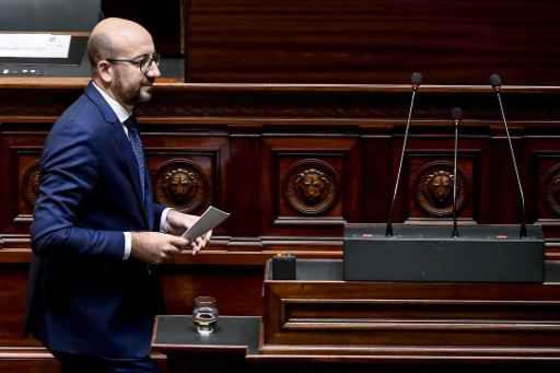 Beleidsverklaring - Premier Michel verrast met verklaring over Arco