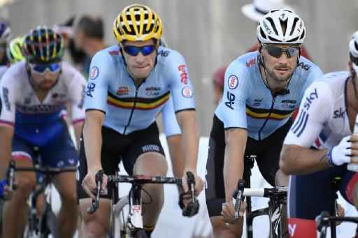 WK wielrennen - Ontgoocheling overheerst bij Jürgen Roelandts