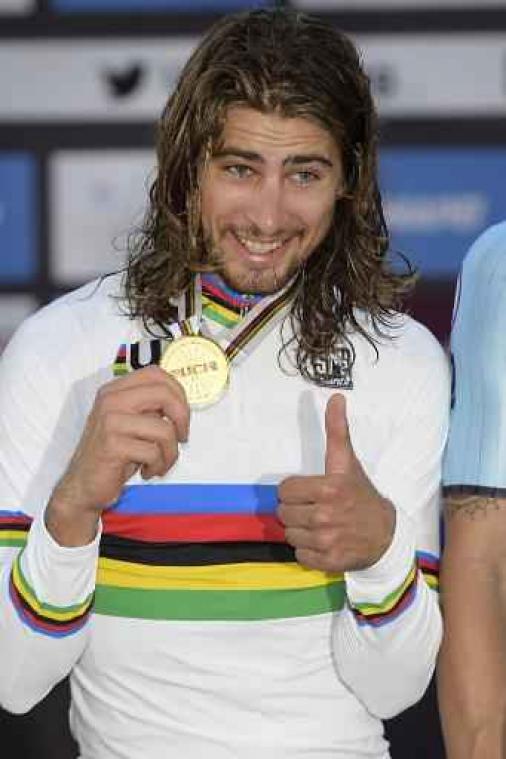 WK wielrennen - Peter Sagan had tweede wereldtitel zelf niet verwacht