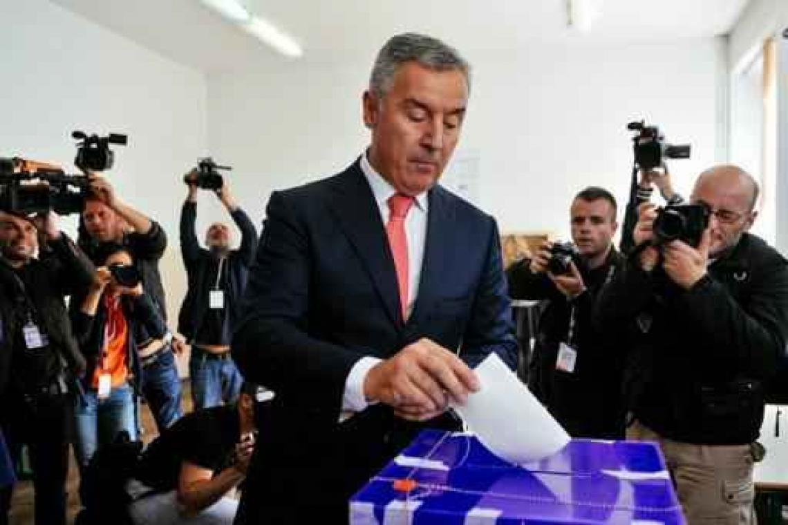 Verkiezingen Montenegro - Partij van premier Djukanovic wint volgens exitpolls