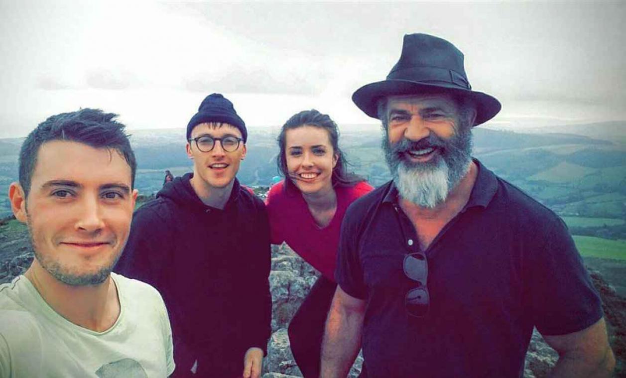 Rondtrekkende tieners botsen op Mel Gibson