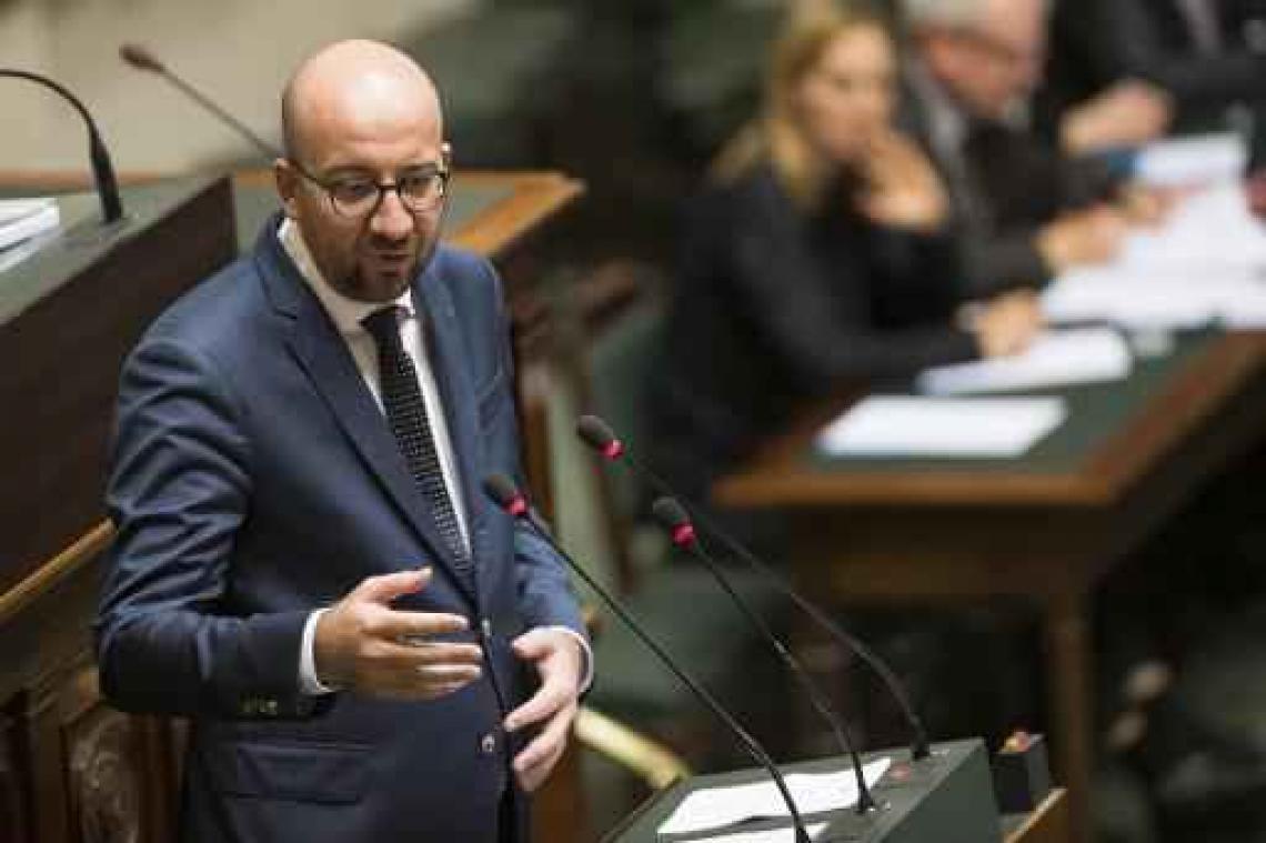 Michel: "Positie van België in Europa kan verzwakt worden"