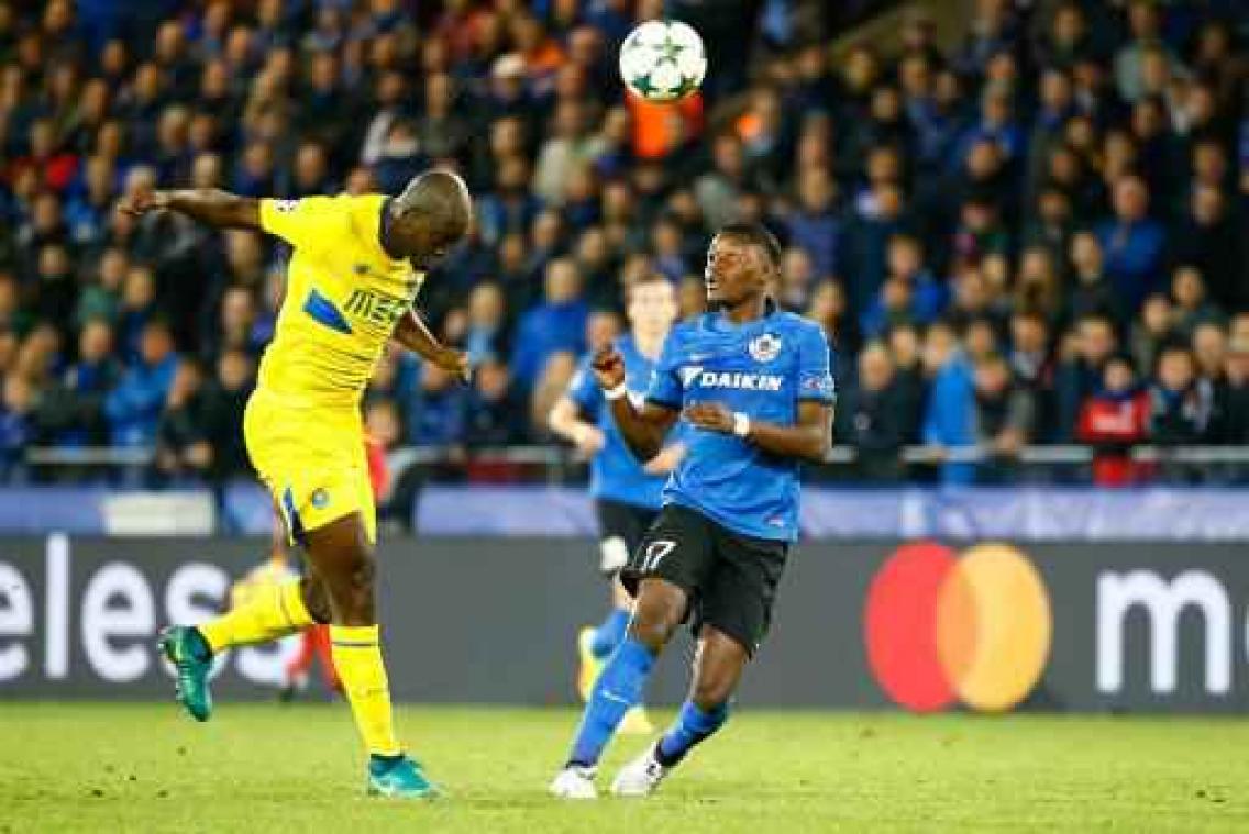 Champions League - Club Brugge geeft in extremis eerste punt uit handen tegen Porto