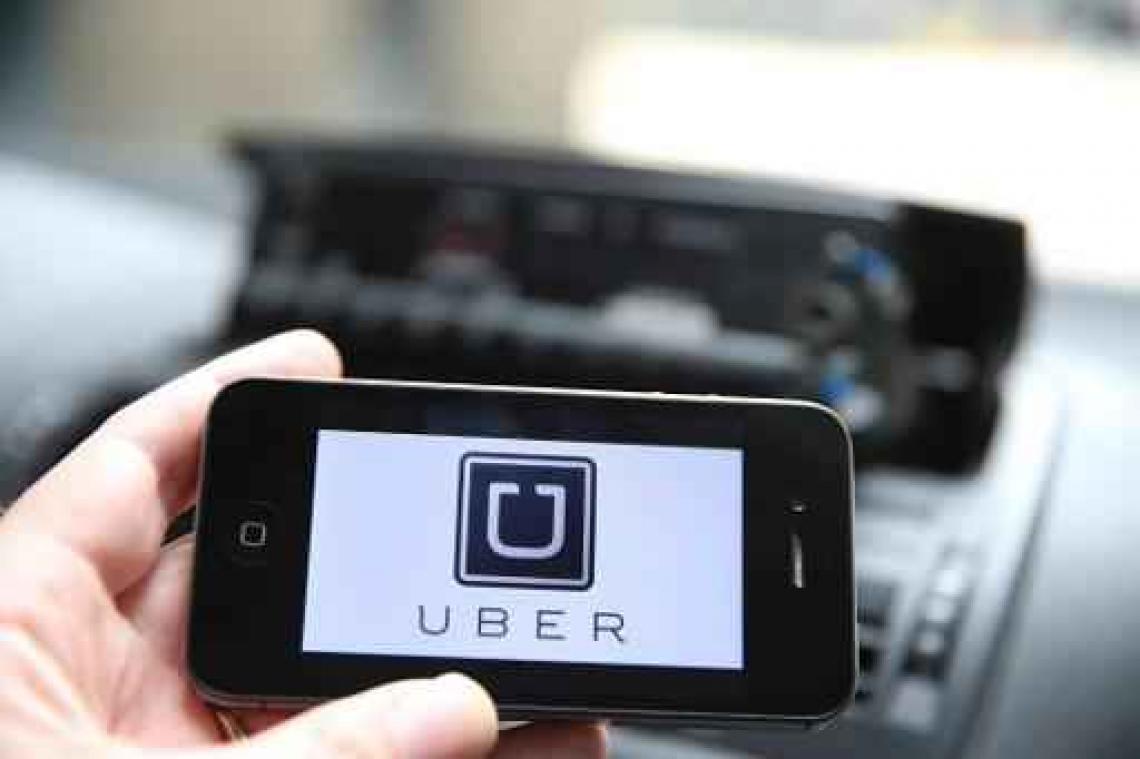 Uber levert eten aan huis in Brussel