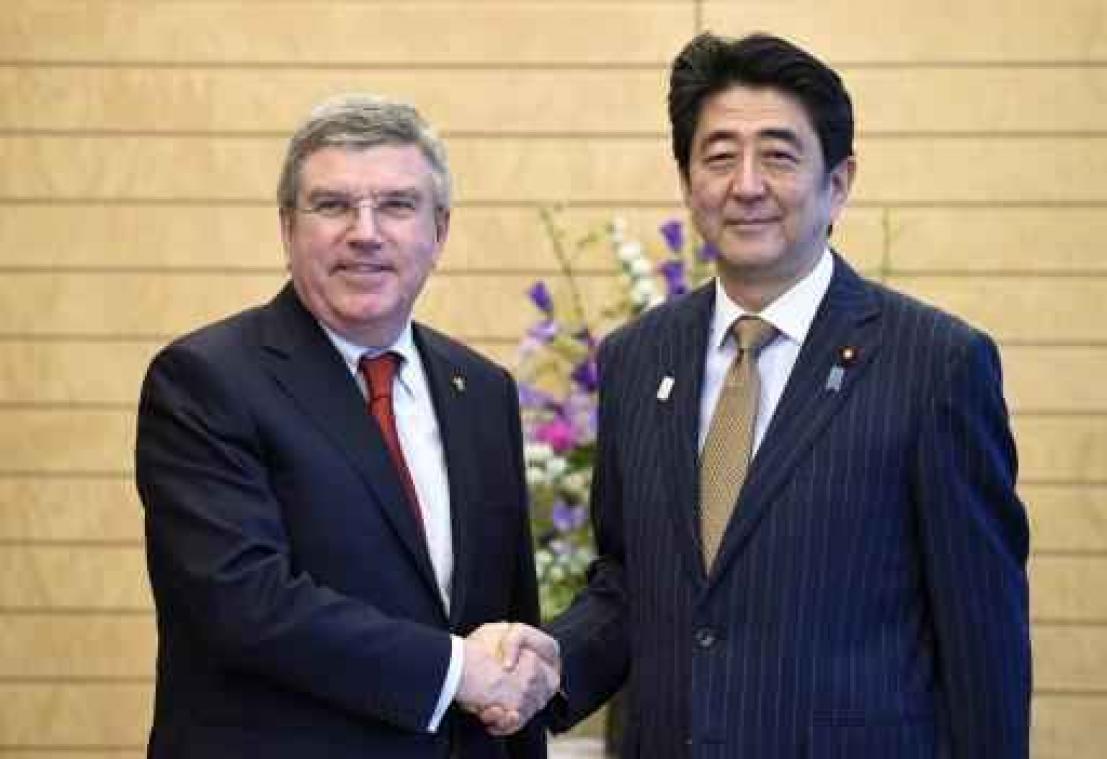 OS 2020 - IOC-voorzitter Bach wil rampgebied rond Fukushima betrekken bij Spelen
