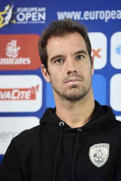 European Open - Derde reekshoofd Richard Gasquet vlot naar kwartfinales