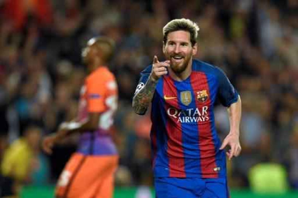 Champions League - FC Barcelona wint kraker tegen Manchester City