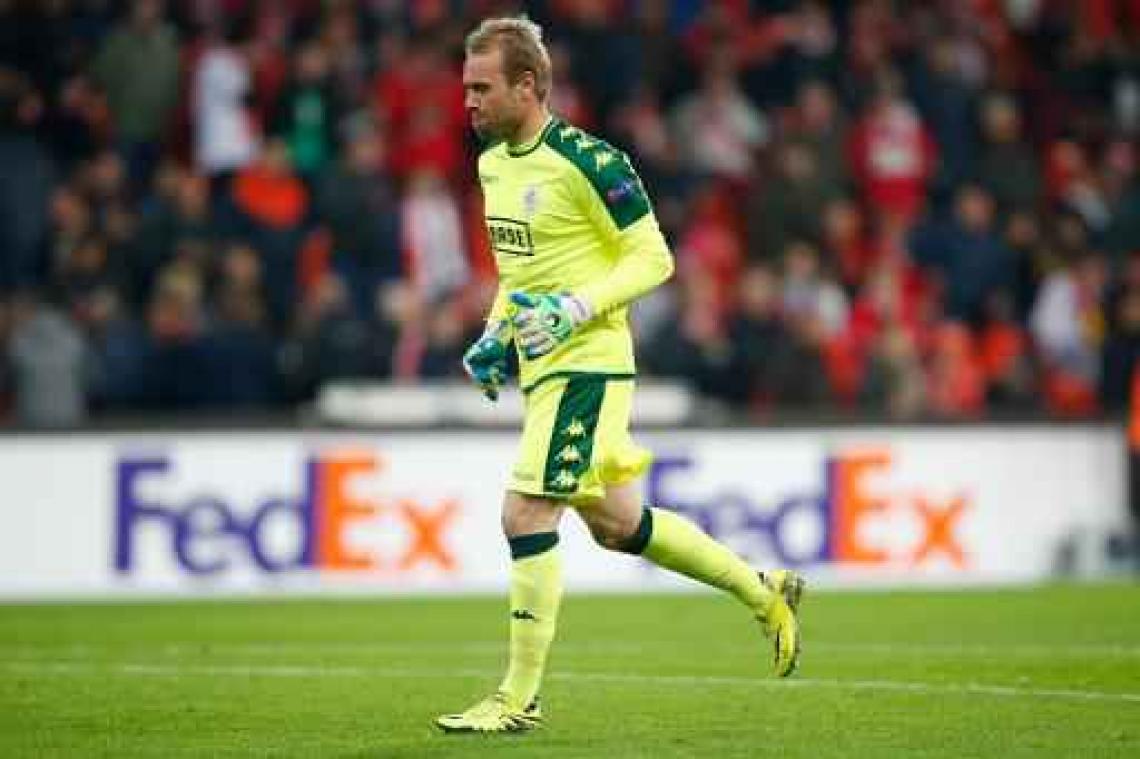 Europa League - Jean-François Gillet niet tevreden met puntendeling tegen Panathinaikos