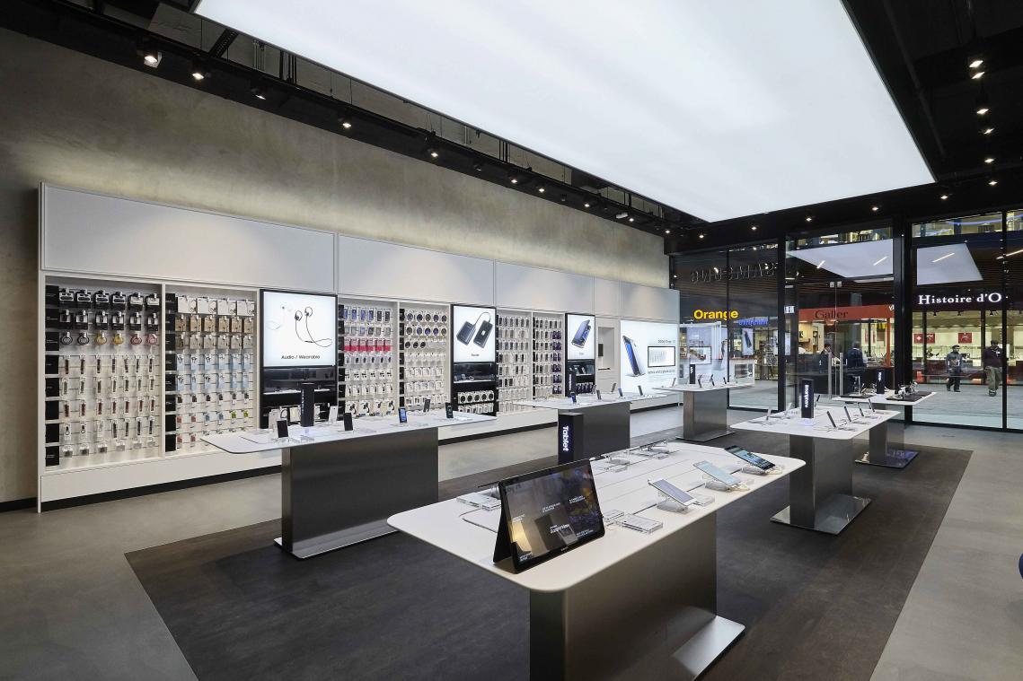 Samsung lanceert nieuw winkelconcept in Docks Bruxsel