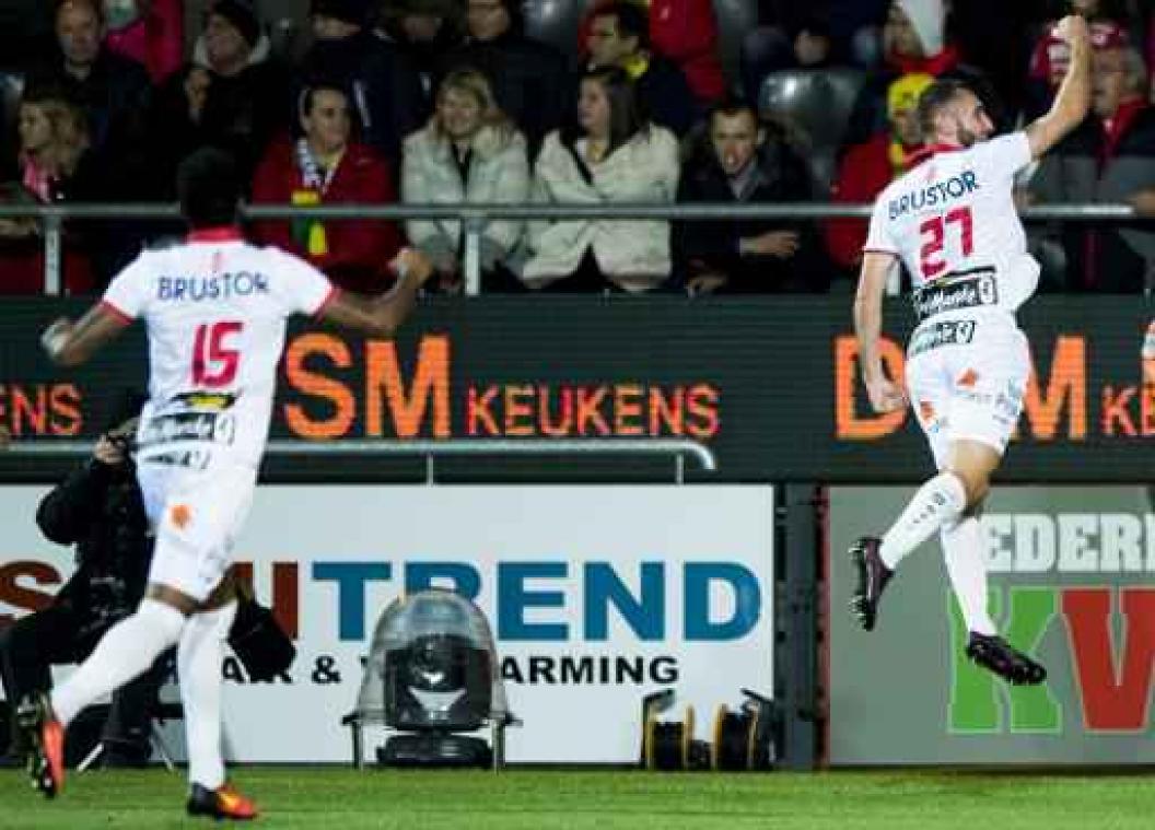 Jupiler Pro League - Oostende pakt in absolute slotseconden nog een gelijkspel tegen Kortrijk