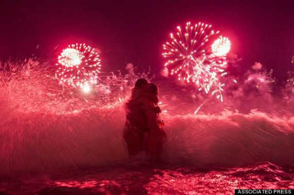 Bekijk de mooiste foto's van Nieuwjaar over de hele wereld
