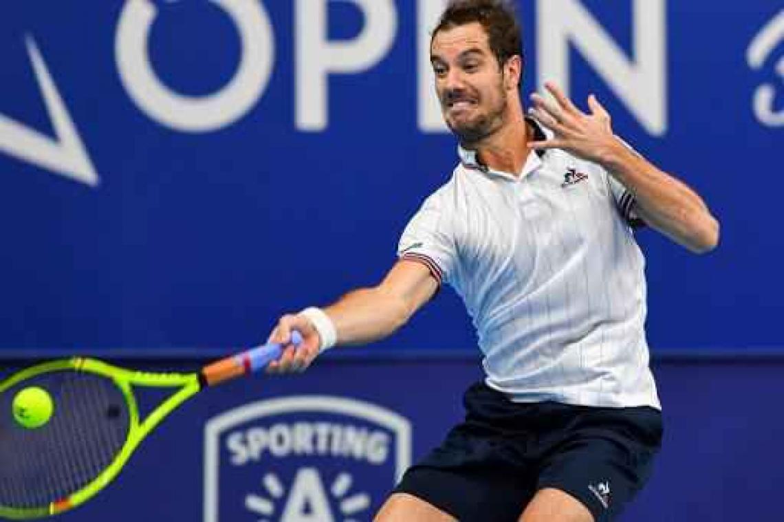 European Open - Richard Gasquet: "Ik was zeer dicht bij de uitschakeling"