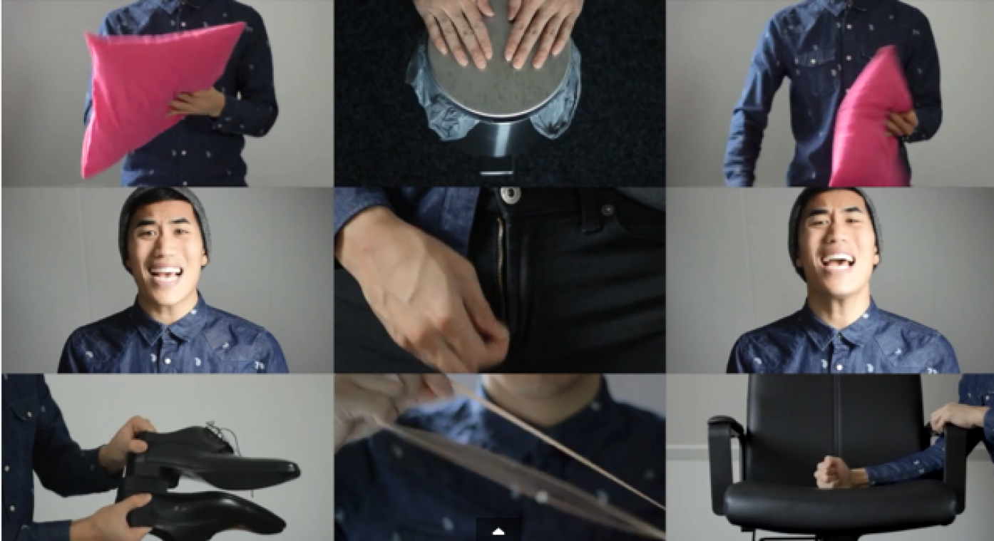 Alle hits van 2014 nagespeeld met huishoudartikelen