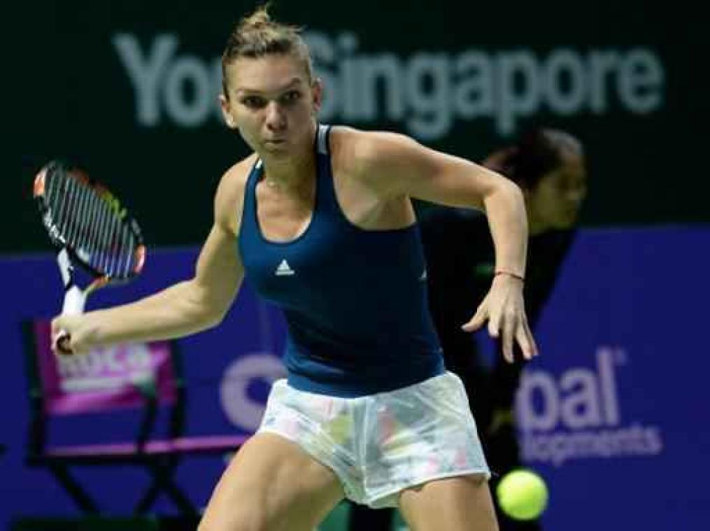 Simona Halep start WTA Finals met zege tegen Madison Keys