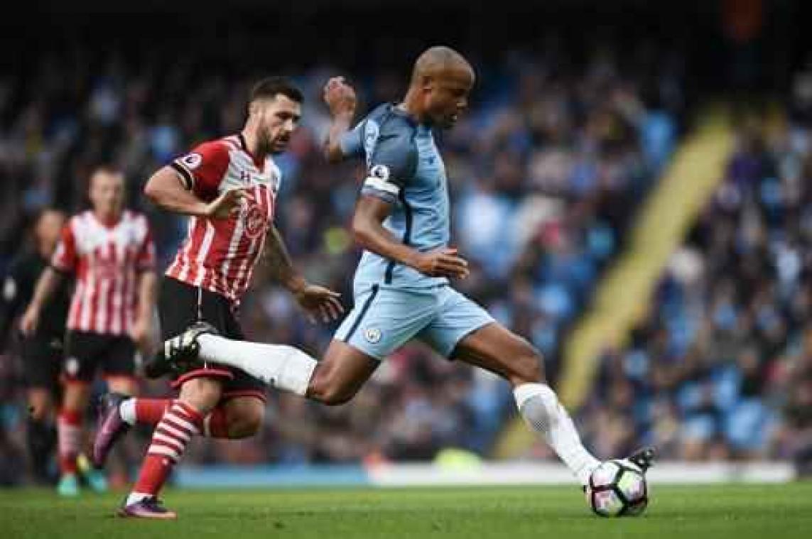 Kompany en De Bruyne (Man City) kunnen opnieuw niet zegevieren