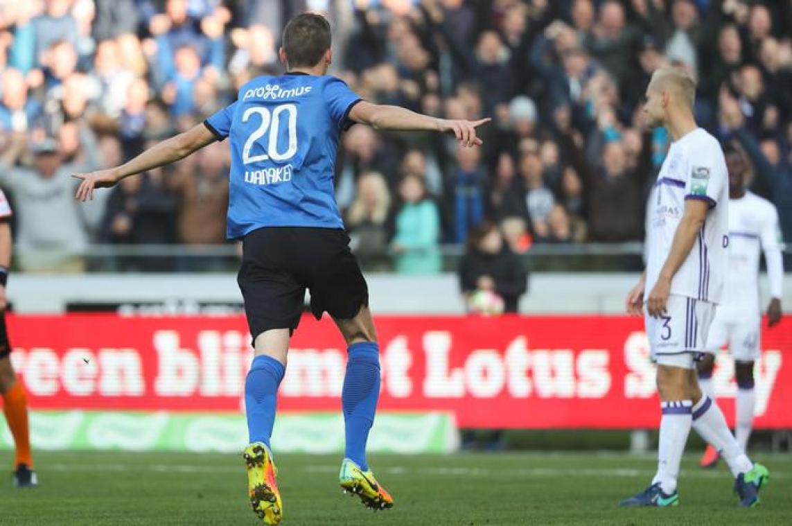 Brugge met zijn tienen voorbij mak Anderlecht