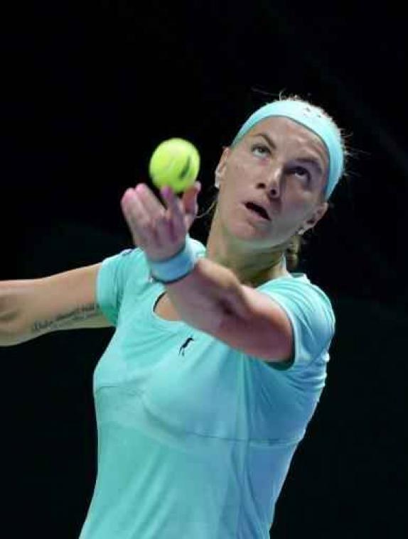 Svetlana Kuznetsova dient titelverdedigster Agnieszka Radwanska nederlaag toe
