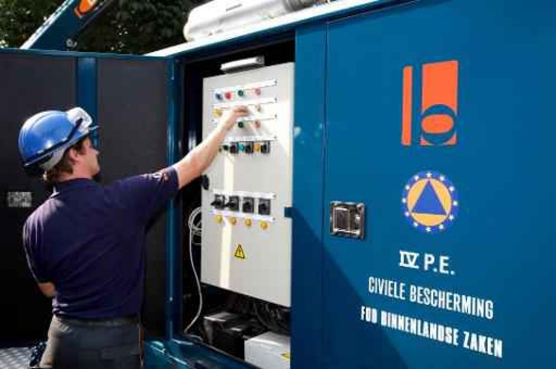 Civiele bescherming in Jabbeke blijft een op de vier dagen dicht