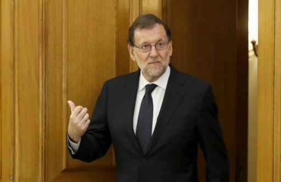 Rajoy krijgt opnieuw opdracht Spaanse regering te vormen
