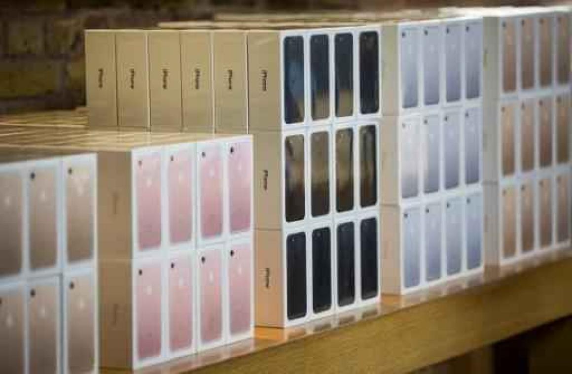 Jaarverkoop iPhone voor het eerst gedaald