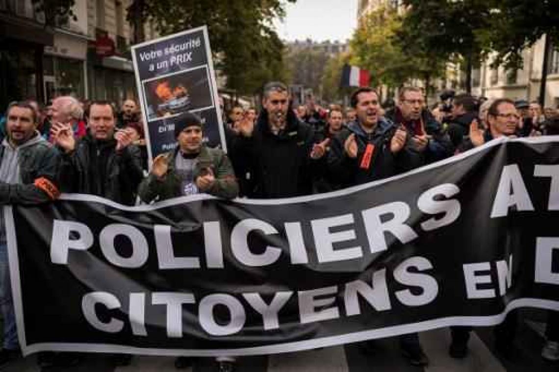 Franse regering wil na protestacties werk maken van lagere werkdruk voor politie