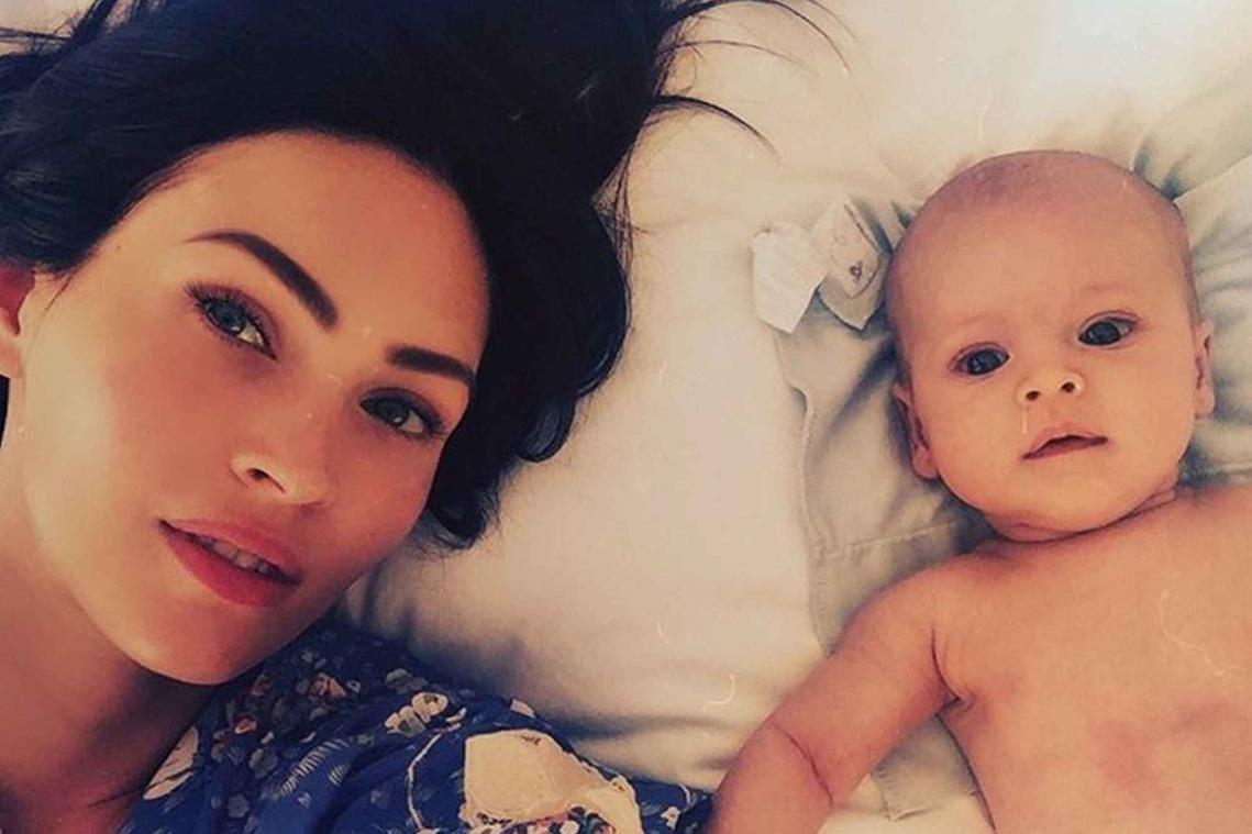 Megan Fox deelt op Instagram eerste foto van derde kindje