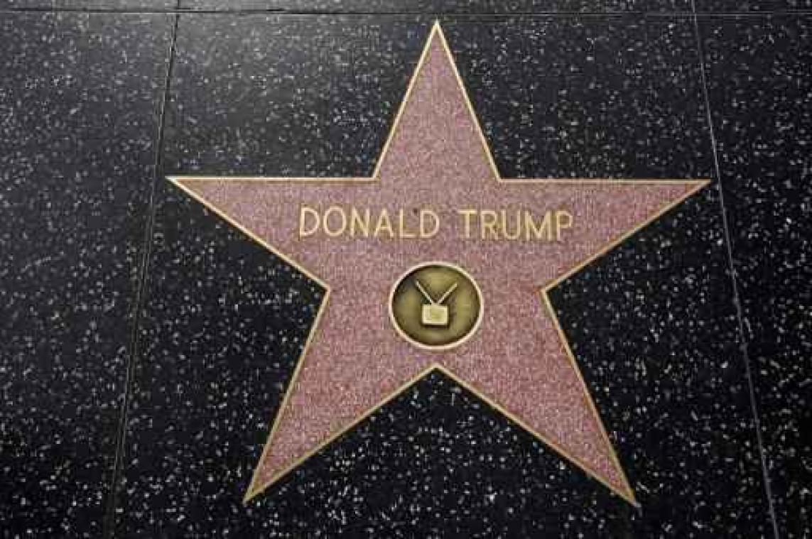 Verdachte van beschadiging Hollywoodster van Trump gearresteerd