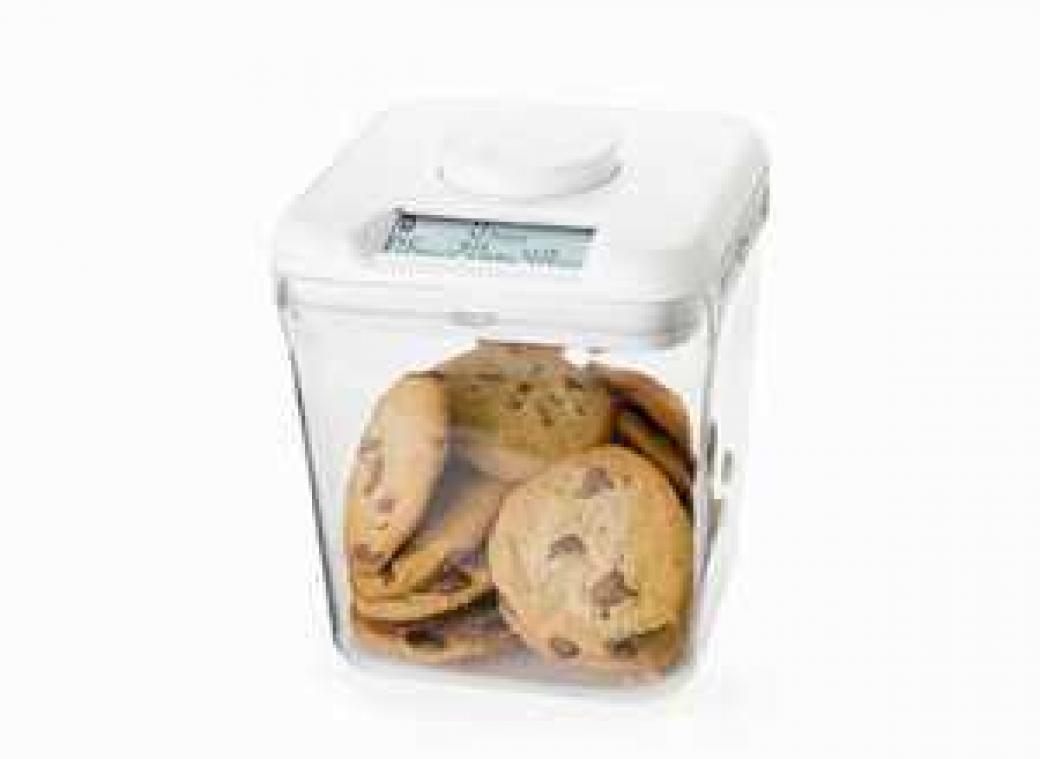 Kitchen Safe zet je snoep achter slot en grendel zodat je het niet allemaal ineens kan opeten