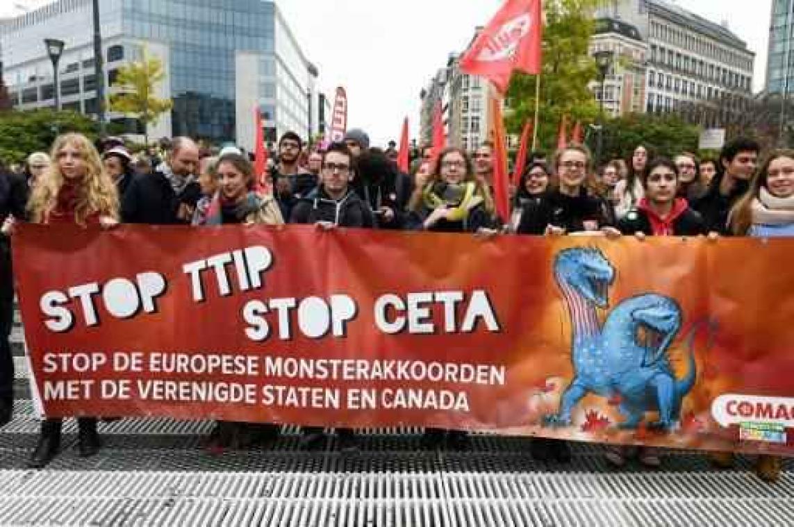 campagne "Stop TTIP/CETA": "CETA blijft onevenwichtig akkoord"
