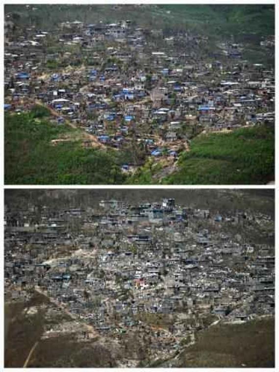 Orkaan Matthew - Orkaan zorgde voor 1,75 miljard euro aan schade in Haïti