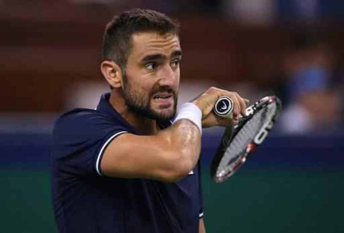 ATP Bazel - Marin Cilic doet goede zaak met oog op ATP World Tour Finals