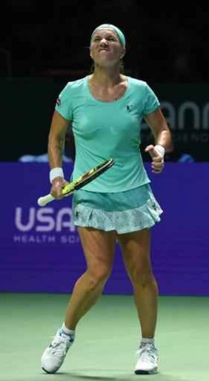 Cibulkova mag als eerste naar finale