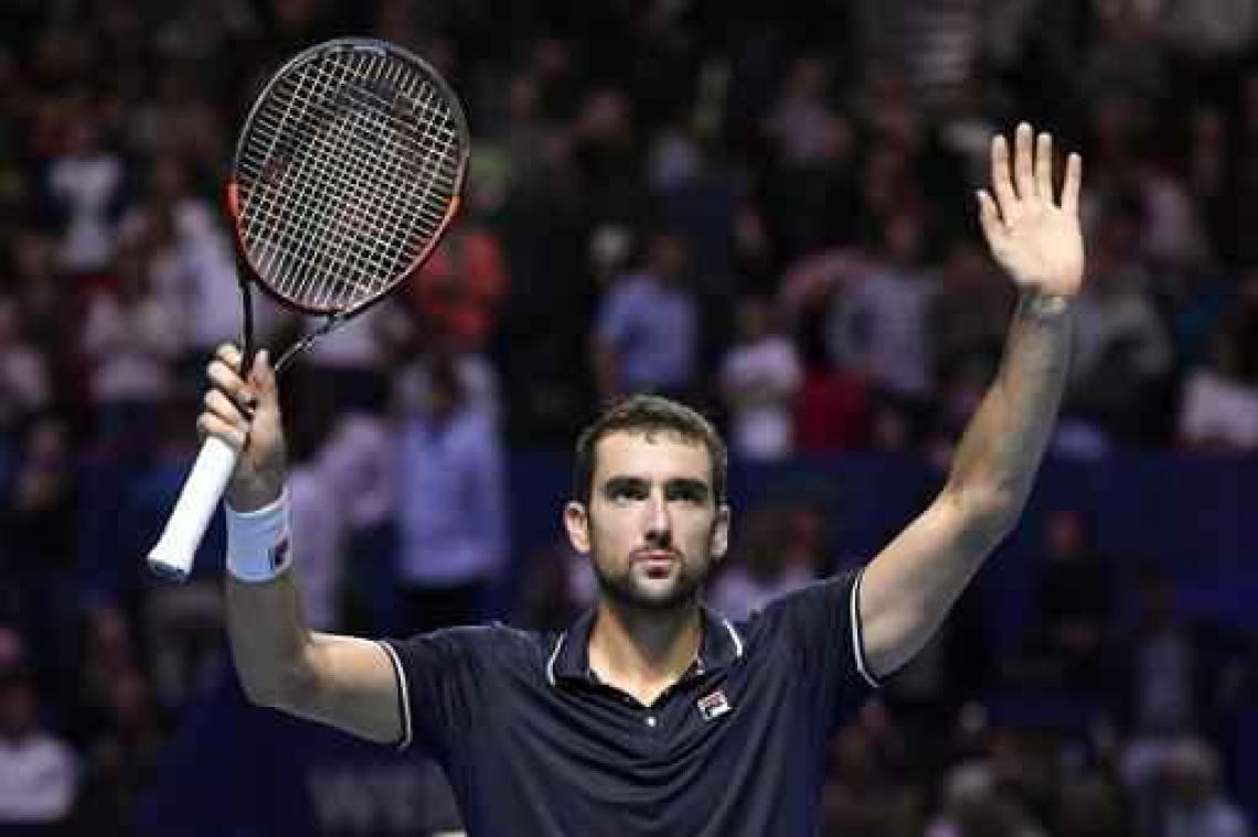 ATP Bazel - Kroaat Marin Cilic speelt zondag finale tegen Kei Nishikori