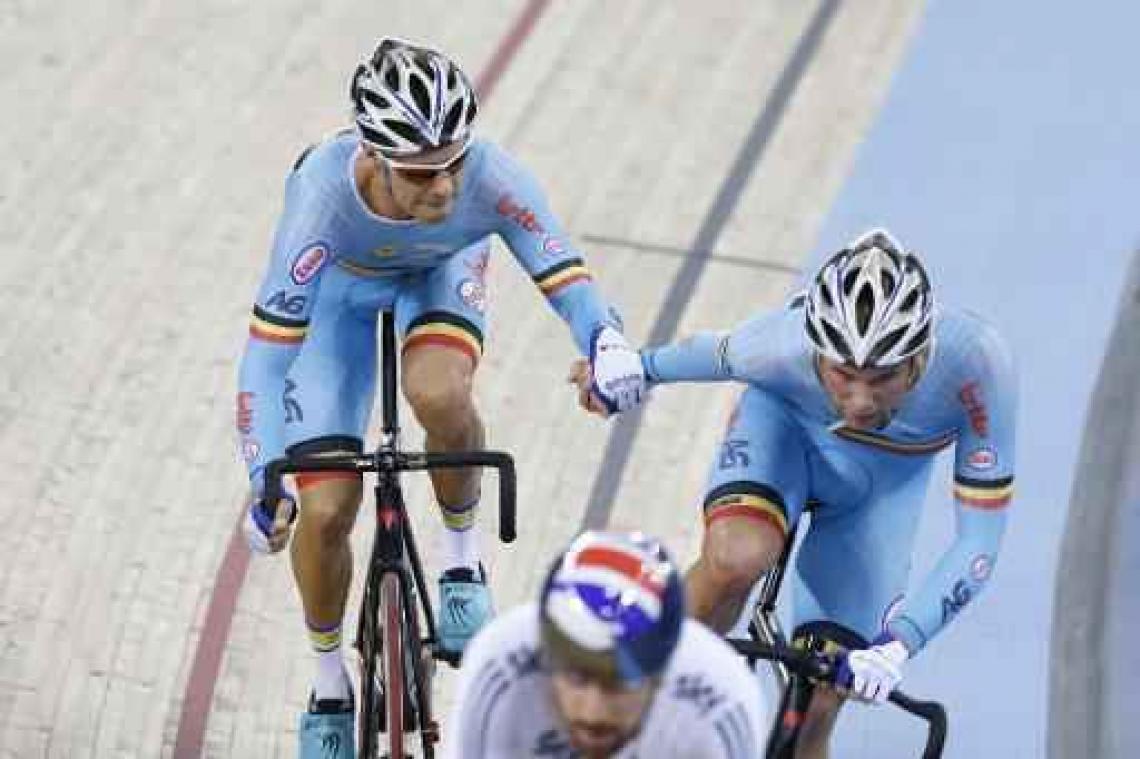 Zesdaagse van Londen - Kenny De Ketele en Moreno de Pauw houden Mark Cavendish en Bradley Wiggins van zege
