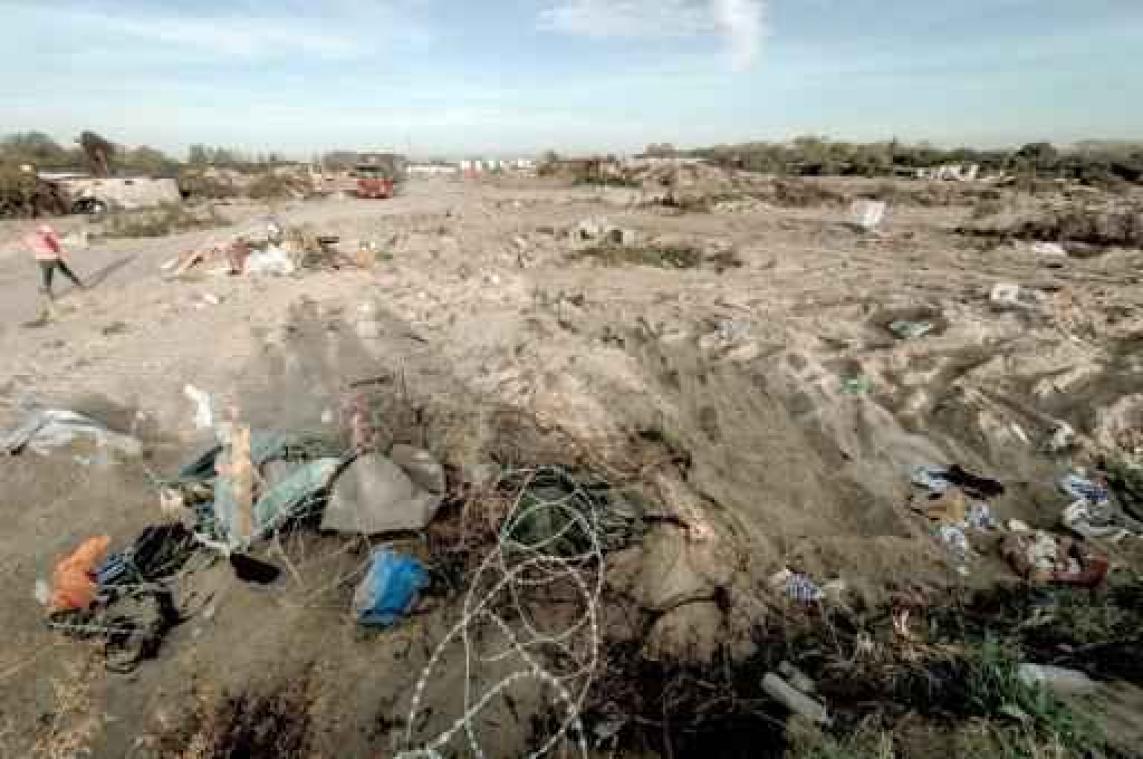 Afbraakwerken Jungle in Calais volledig afgerond