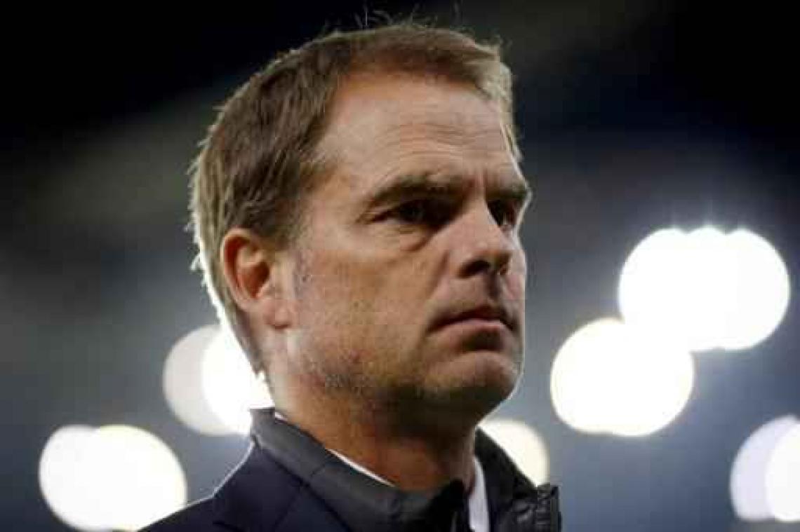 Inter zet Frank de Boer na drie maanden op straat