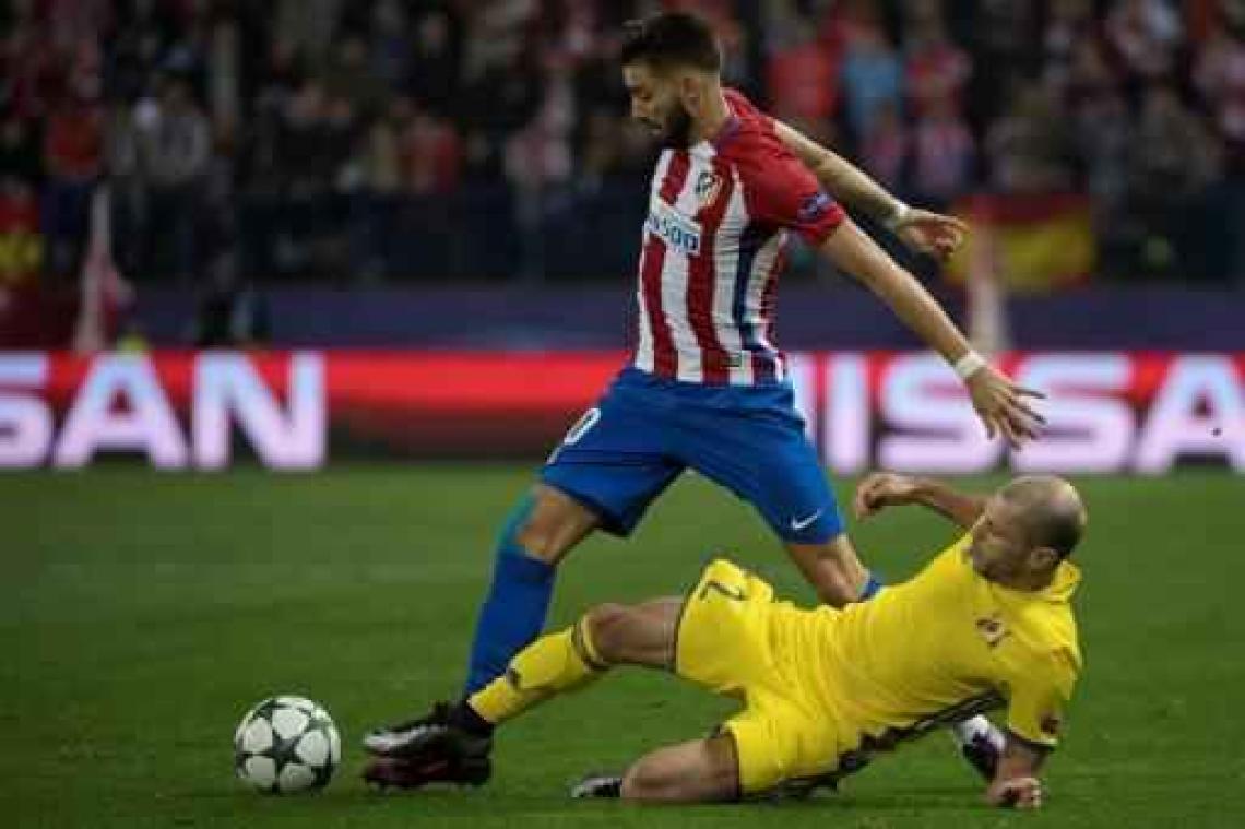 Champions League - Carrasco wint met Atletico in extremis van Rostov en heeft kwalificatie beet