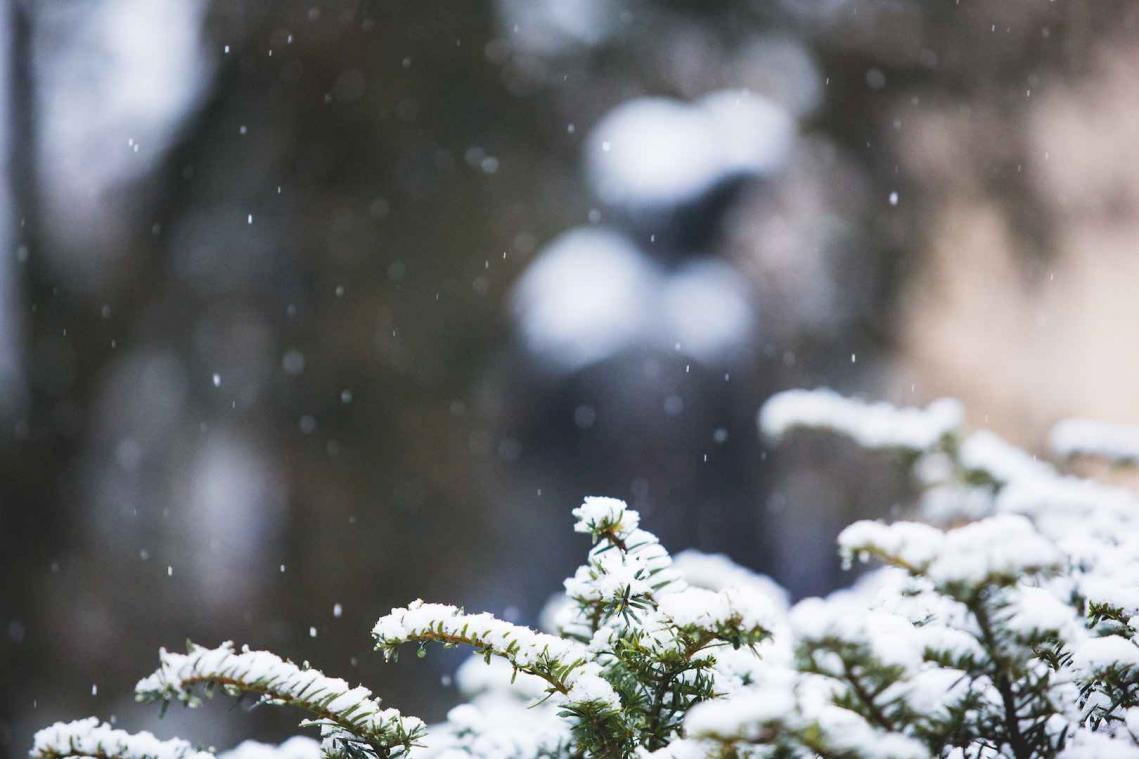 Eerste laagje sneeuw op komst