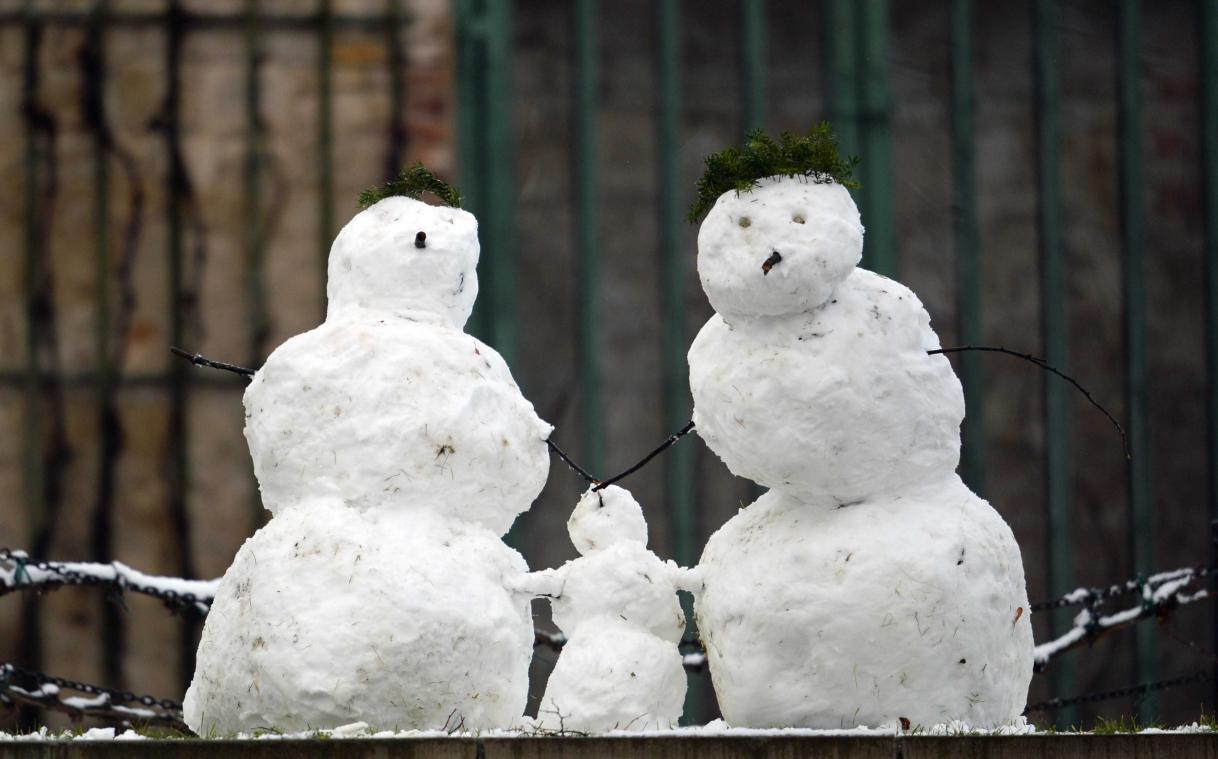 Saoedische geestelijke verbiedt het maken van sneeuwmannen