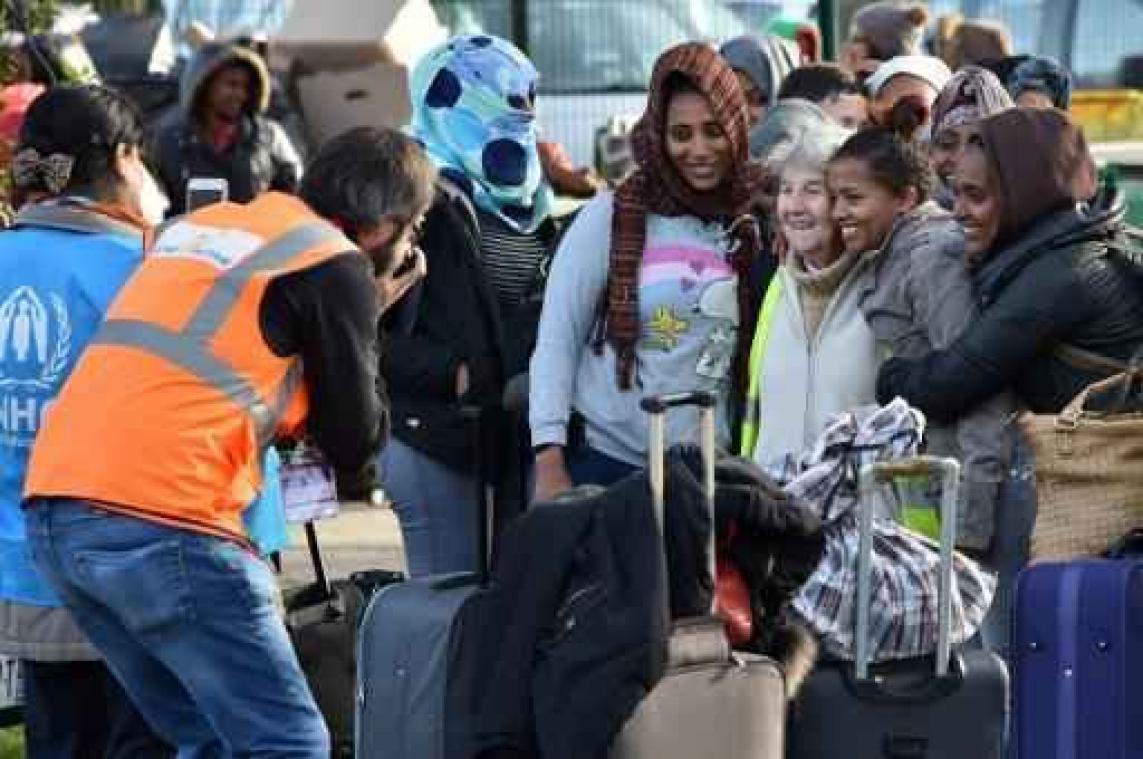 Evacuatie van laatste bewoners uit "Jungle" van Calais