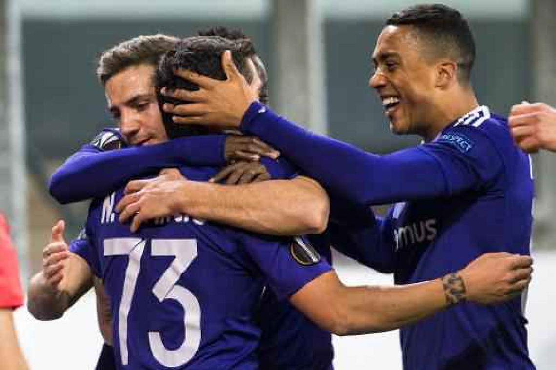 Europa League - Anderlecht legt Mainz na doelpuntenkermis over de knie