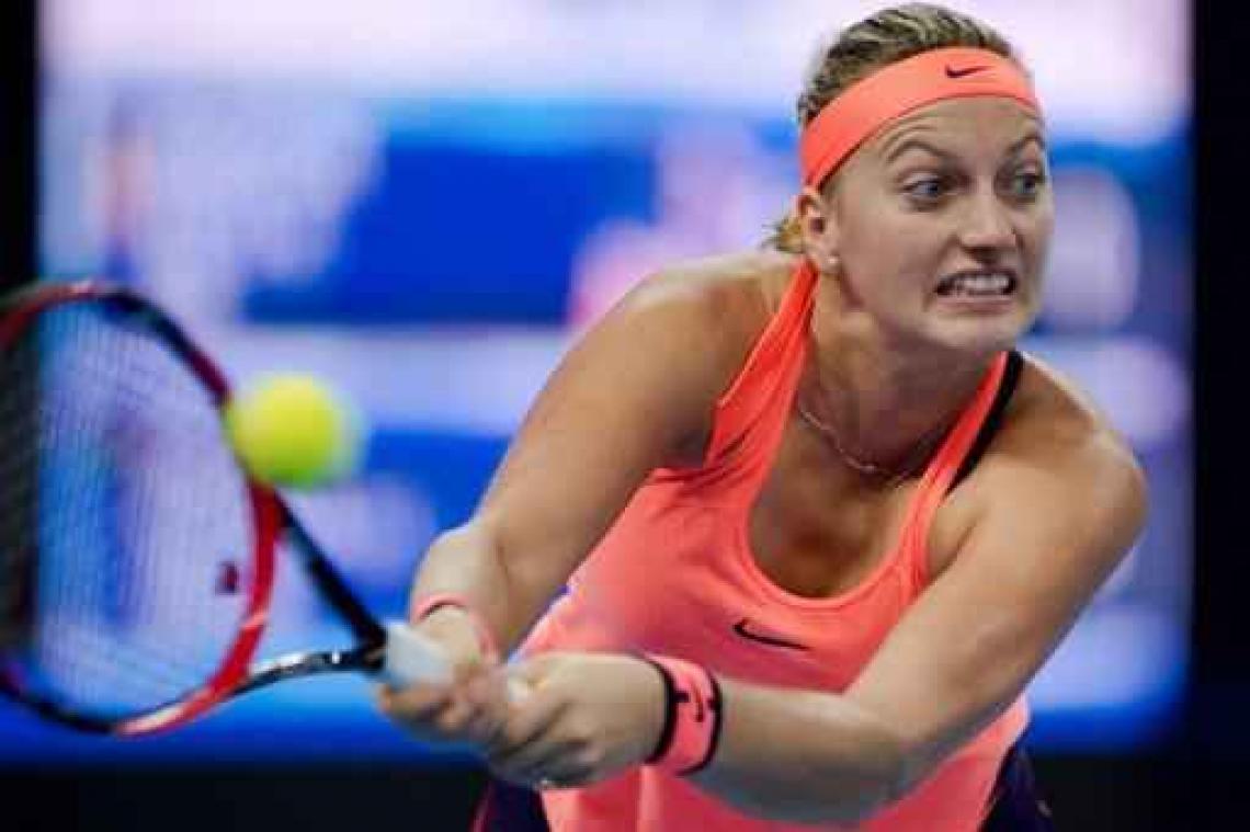 Petra Kvitova stoomt door naar finale van WTA Elite Trophy