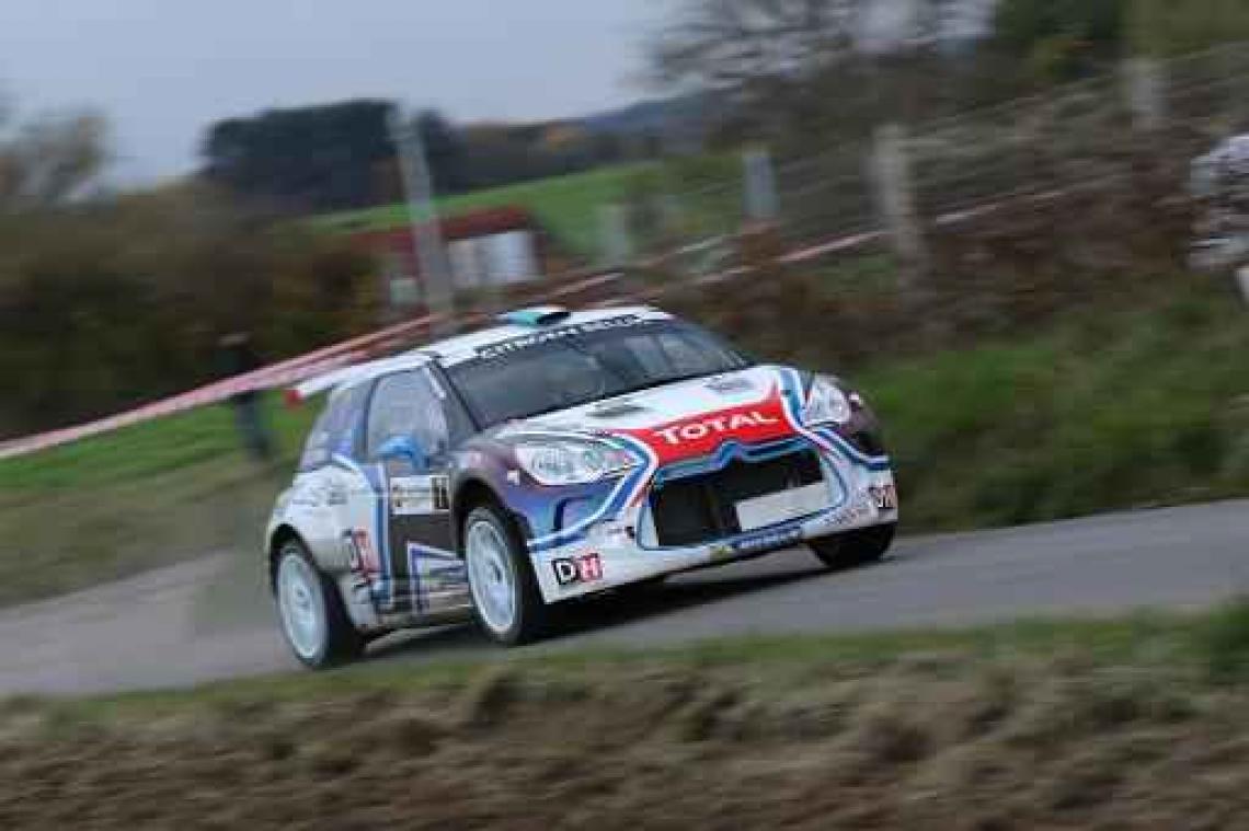 BK rally - Ier Craig Breen leidt na eerste dag
