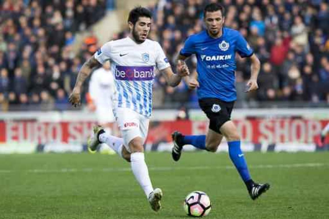 Club Brugge speelt gelijk tegen Genk in jubileumwedstrijd